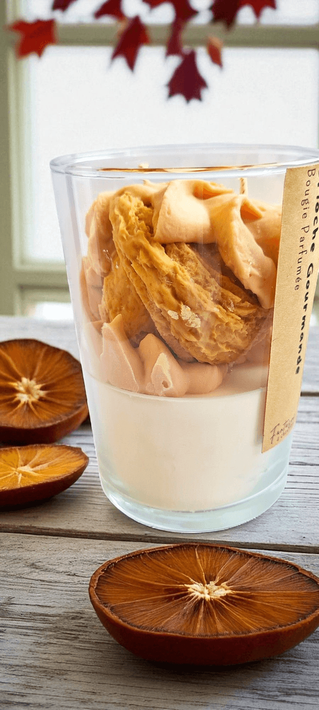 🥐 Bougie parfumée chantilly – Brioche Gourmande