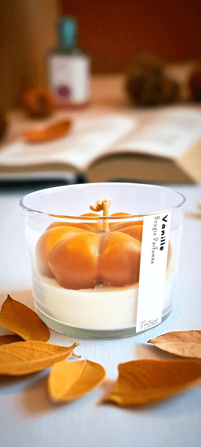 🍮 Bougie parfumée – Vanille