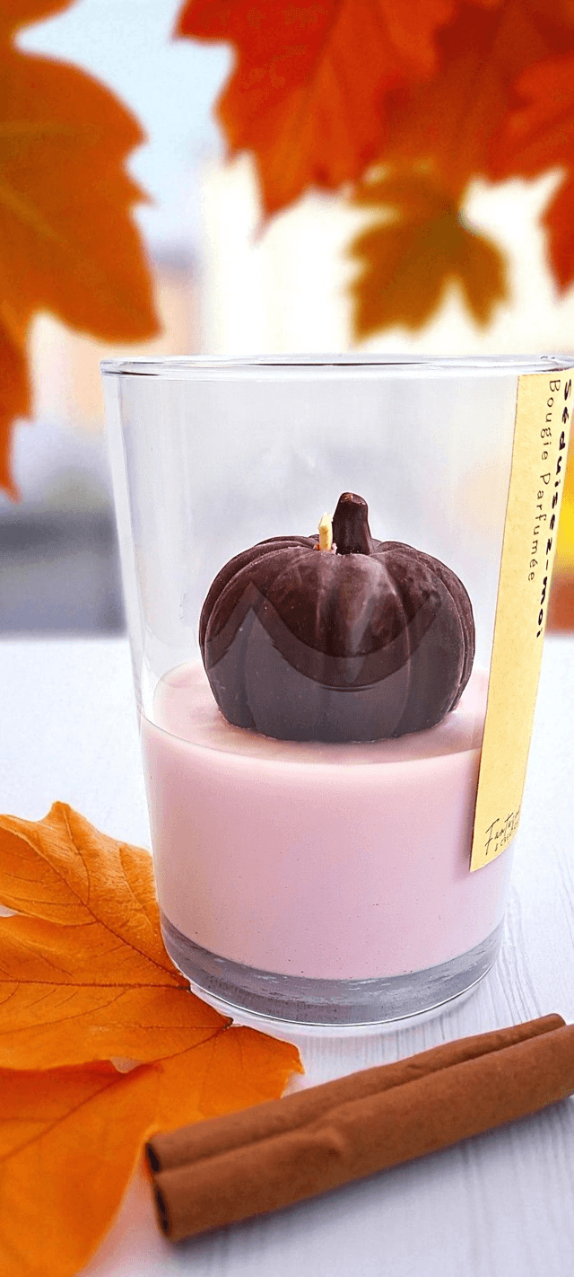 💜 Bougie parfumée décorée – Séduisez-moi