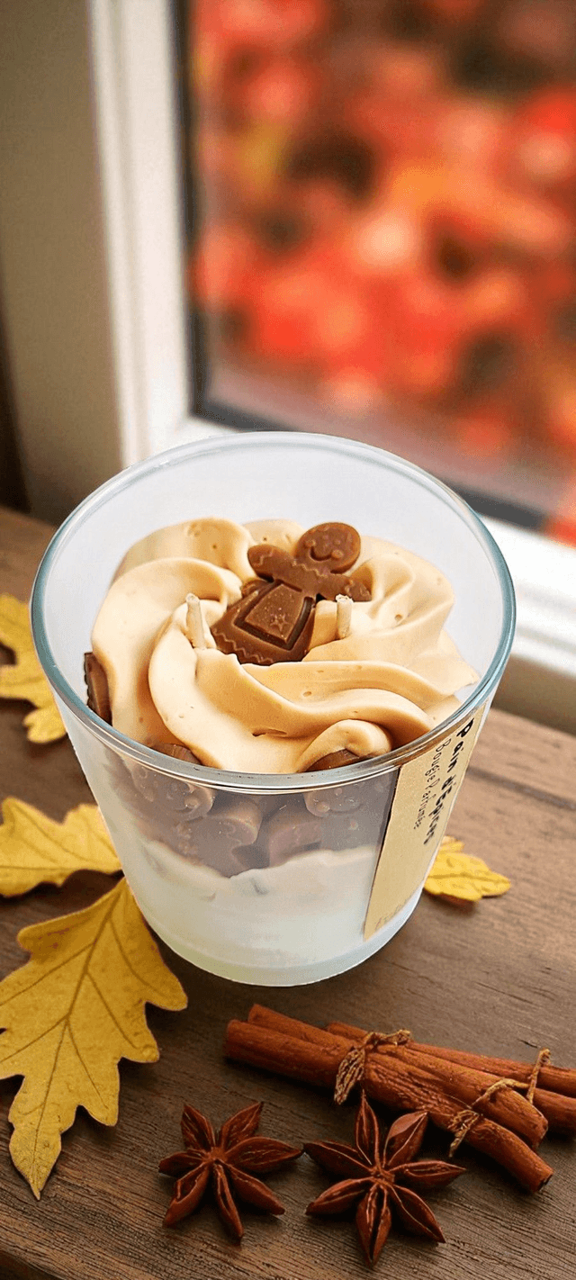 ✨ Bougie parfumée chantilly Pain d’Épices ✨
