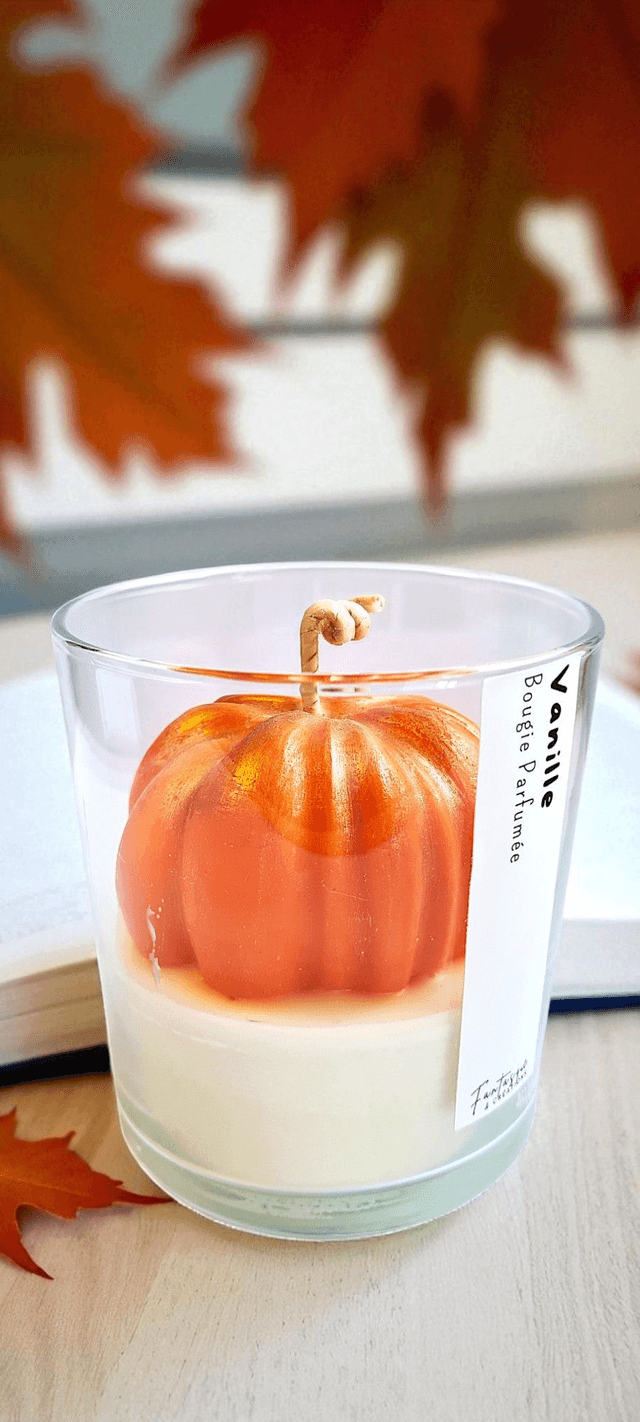 🍮 Bougie parfumée – Vanille
