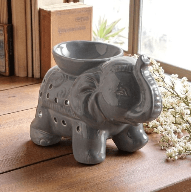🐘 Brûle-parfum Tandor Gris